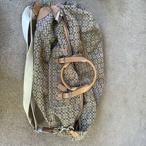 Large coach duffle bag